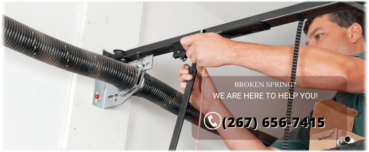 Broken Garage Door Spring Repair Philadelphia, PA